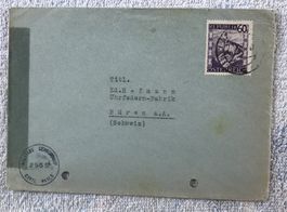 ANTIKER BRIEFUMSCHLAG ZENSUR ÖSTERREICH