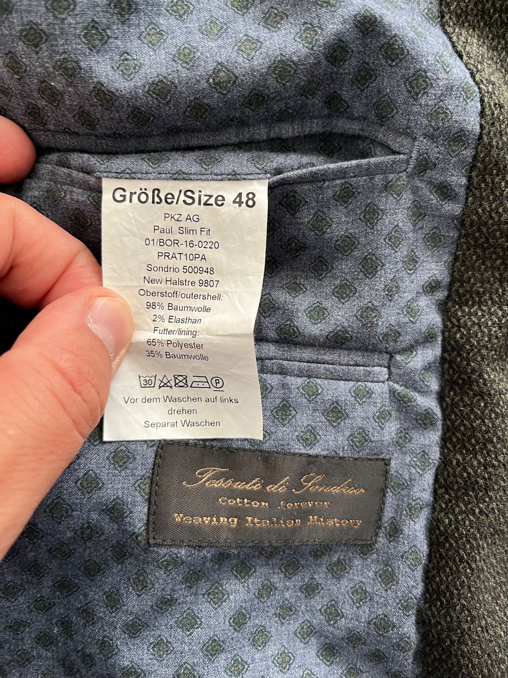 Paul Kehl Giacche: Paul Kehl Blazer gr 48 – Usato da Zürich venduto da RoccoD01 1