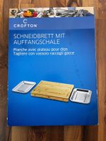 Schneidebrett mit Auffangschale