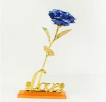 Rose aus Kunststoff + Love (Perfekt für Geschenke)