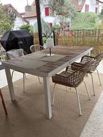 Gartentisch mit 4 Stühlen guter Zustand