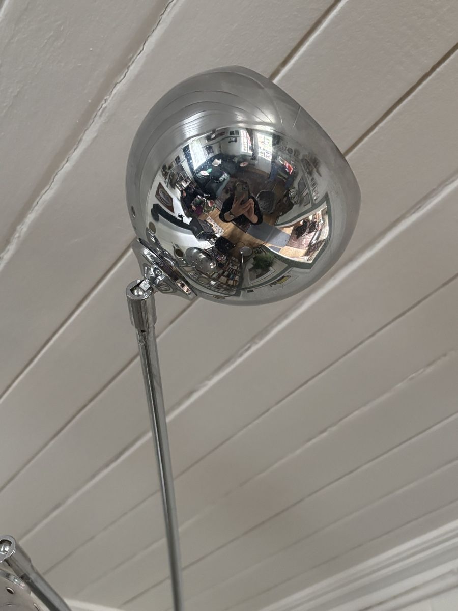 Lampen: Five-Arm Floor Lamp Chrome Finish Marble Base Used – Gebraucht aus Emmenbrücke von lucymeg 6