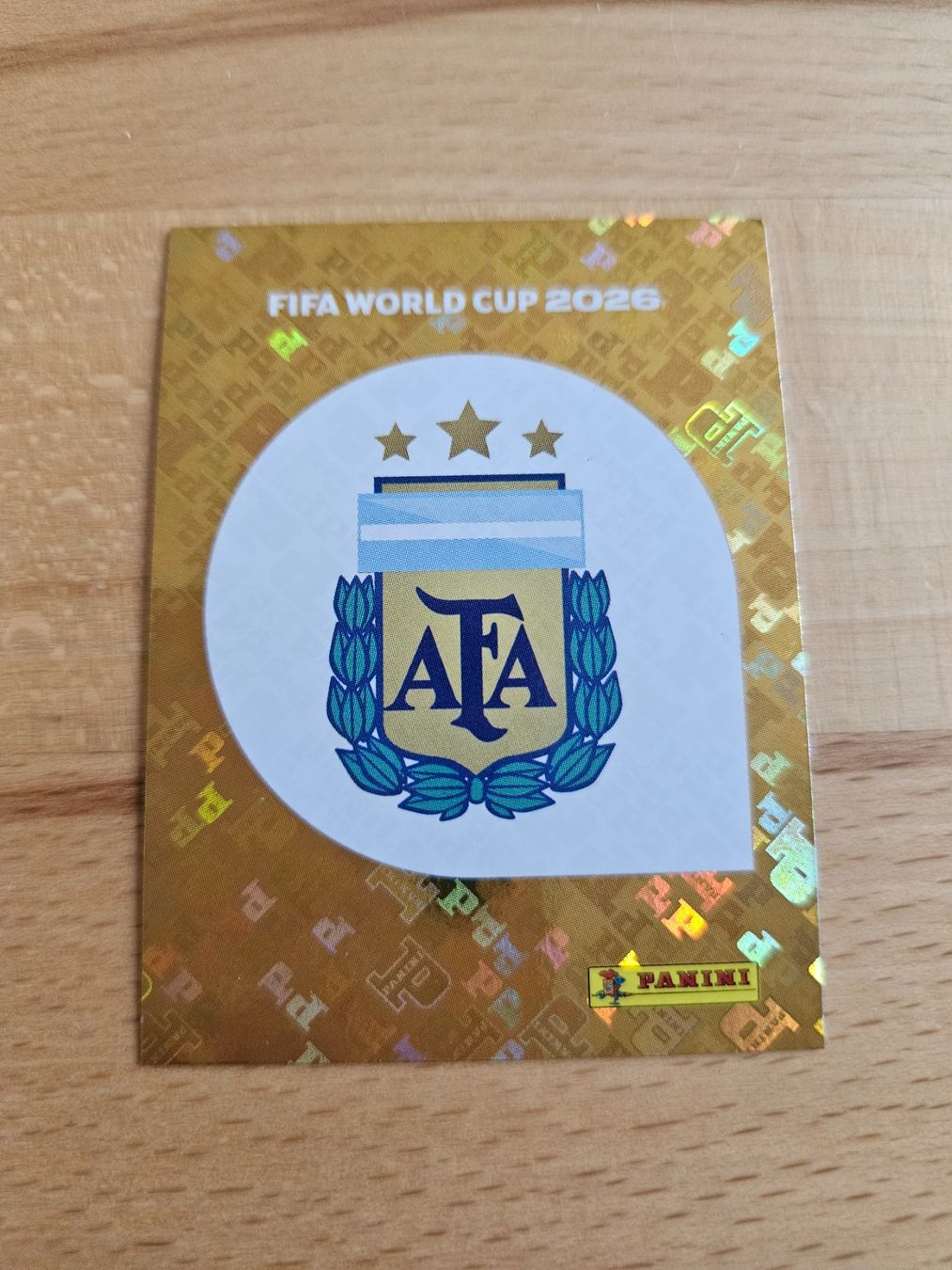 Panini Carte collezionabili: Panini WM 2026 ARG 1 – Nuovo (secondo la descrizione) da Winterthur venduto da melac