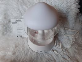 regentropfen luftbefeuchter mit led