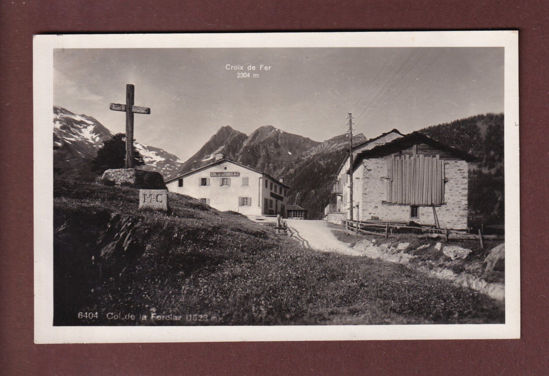 Cartoline postali: COL DE LA FORCLAZ – Usato da Pully venduto da nicecards
