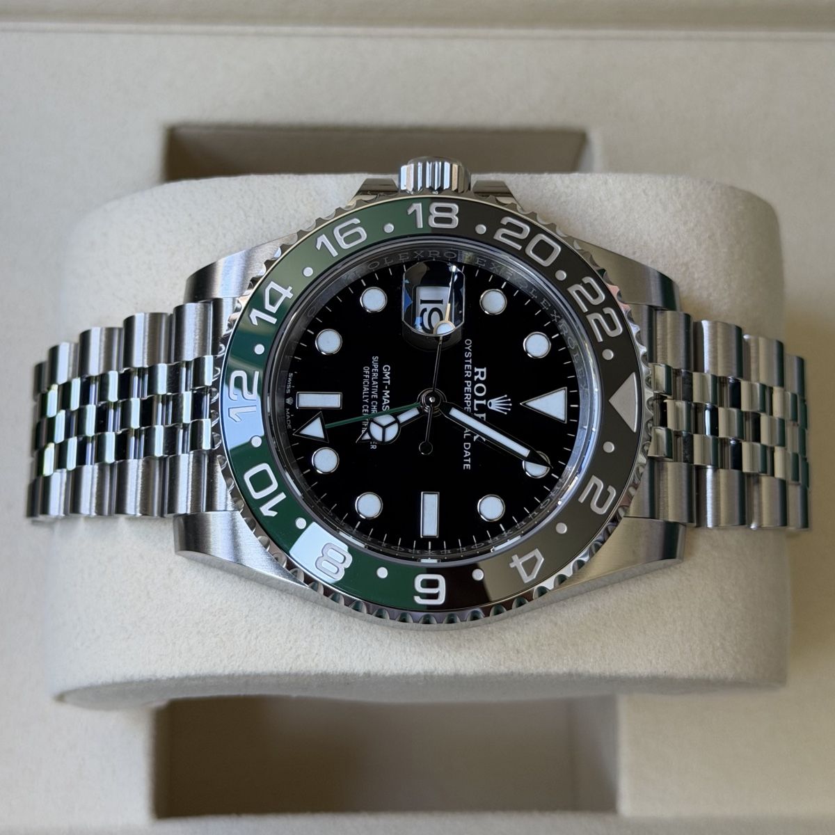 Rolex Montres: Rolex GMT-Master II Sprite 07/2026 – Neuf avec emballage d'origine à Zizers par Taktgeber 1