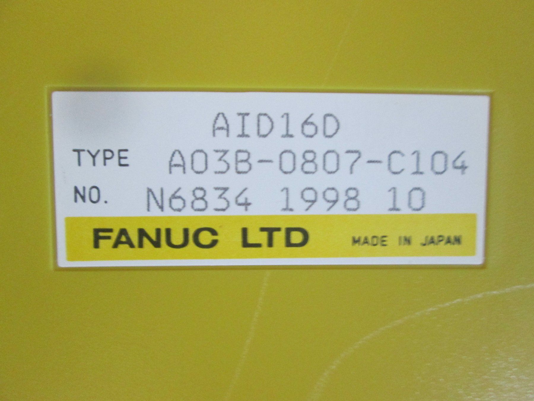 Fanuc Componenti elettronici: Fanuc SPS Baugruppe – Usato da Steffisburg venduto da Schwabis 2