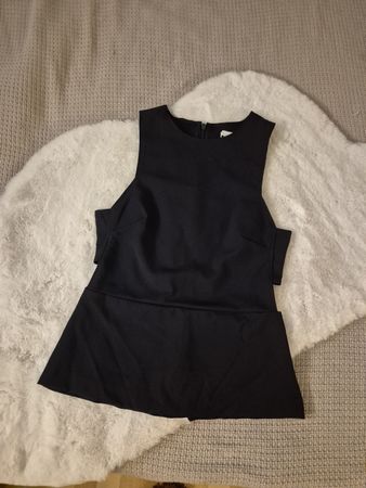 Schickes H&M Top, Grösse 36, dunkelblau