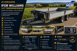 Ifor Williams LM6CH Anhänger, 3500kg 06.25 MFK ab 1 Sfr.