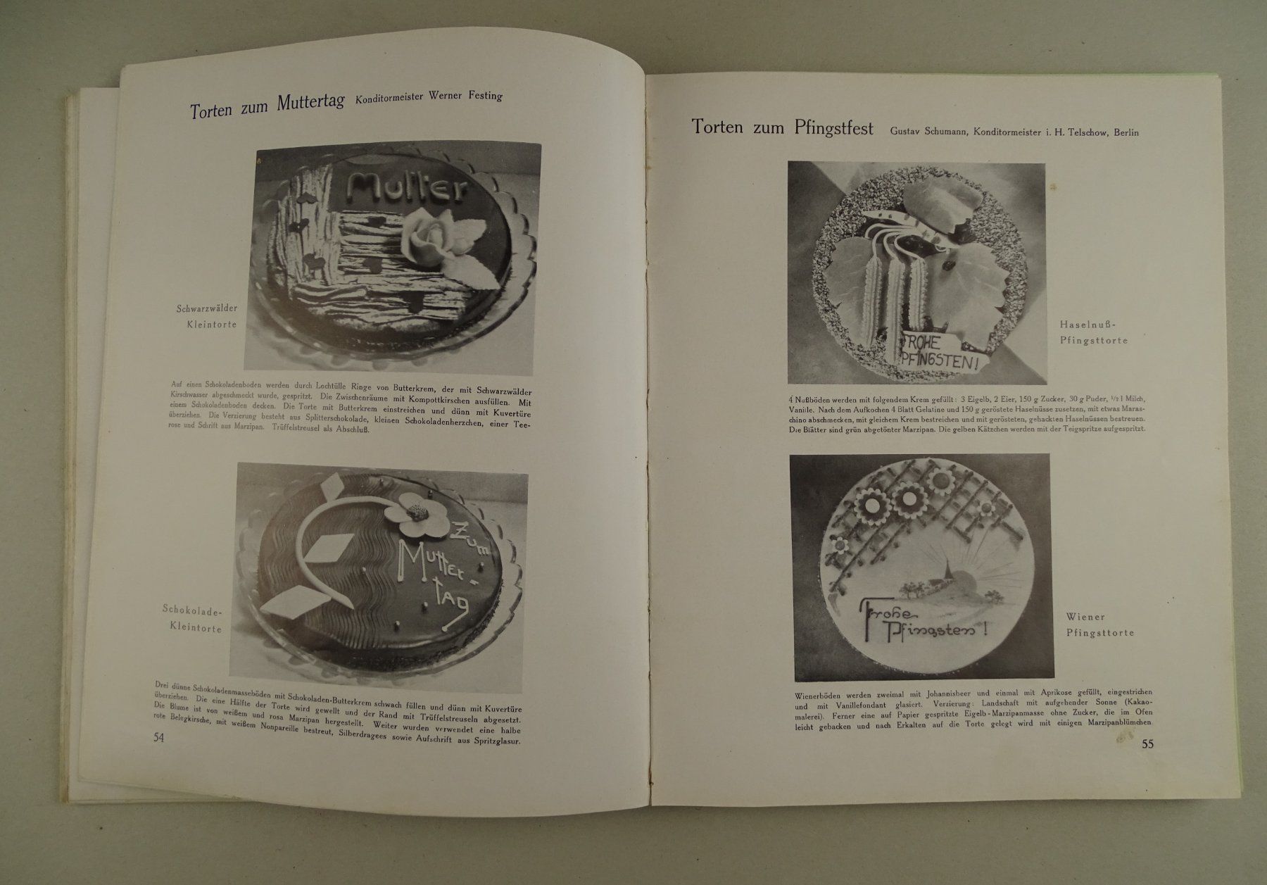 Zeitschriften & Magazine: KONDITOR ZEITUNG TRIER, 1937 KUNSTDRUCKHEFTE – Gebraucht aus Grüningen von Kartensammler 4