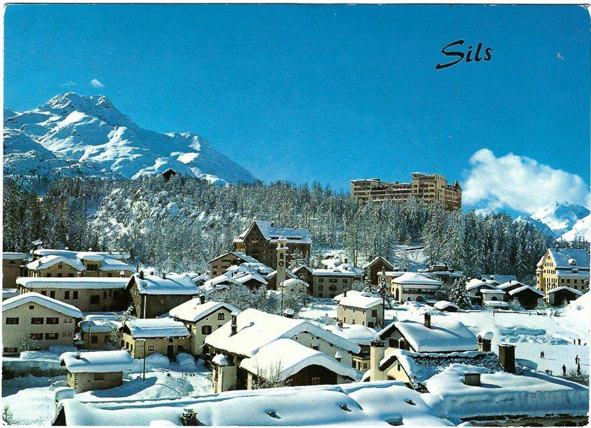 Cartoline postali: AK Sils-Maria, Oberengadin – Usato da Rheinfelden venduto da wil_m7gh