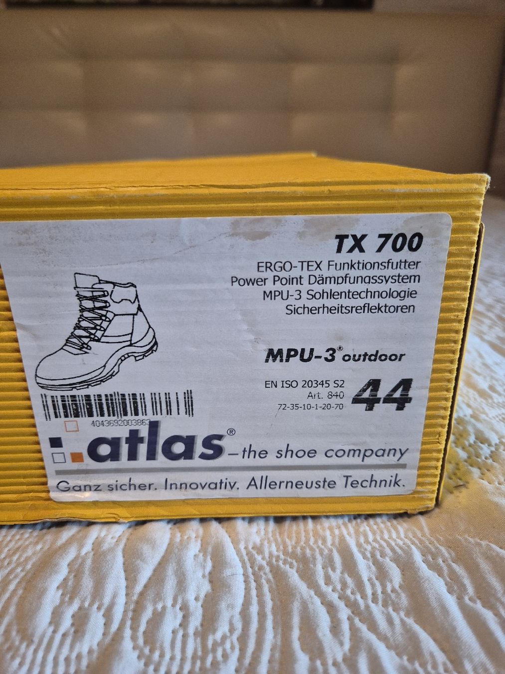 Herrenschuhe: Atlas Arbeitsschuh – Neu und originalverpackt aus wegenstetten von Germaine2 2