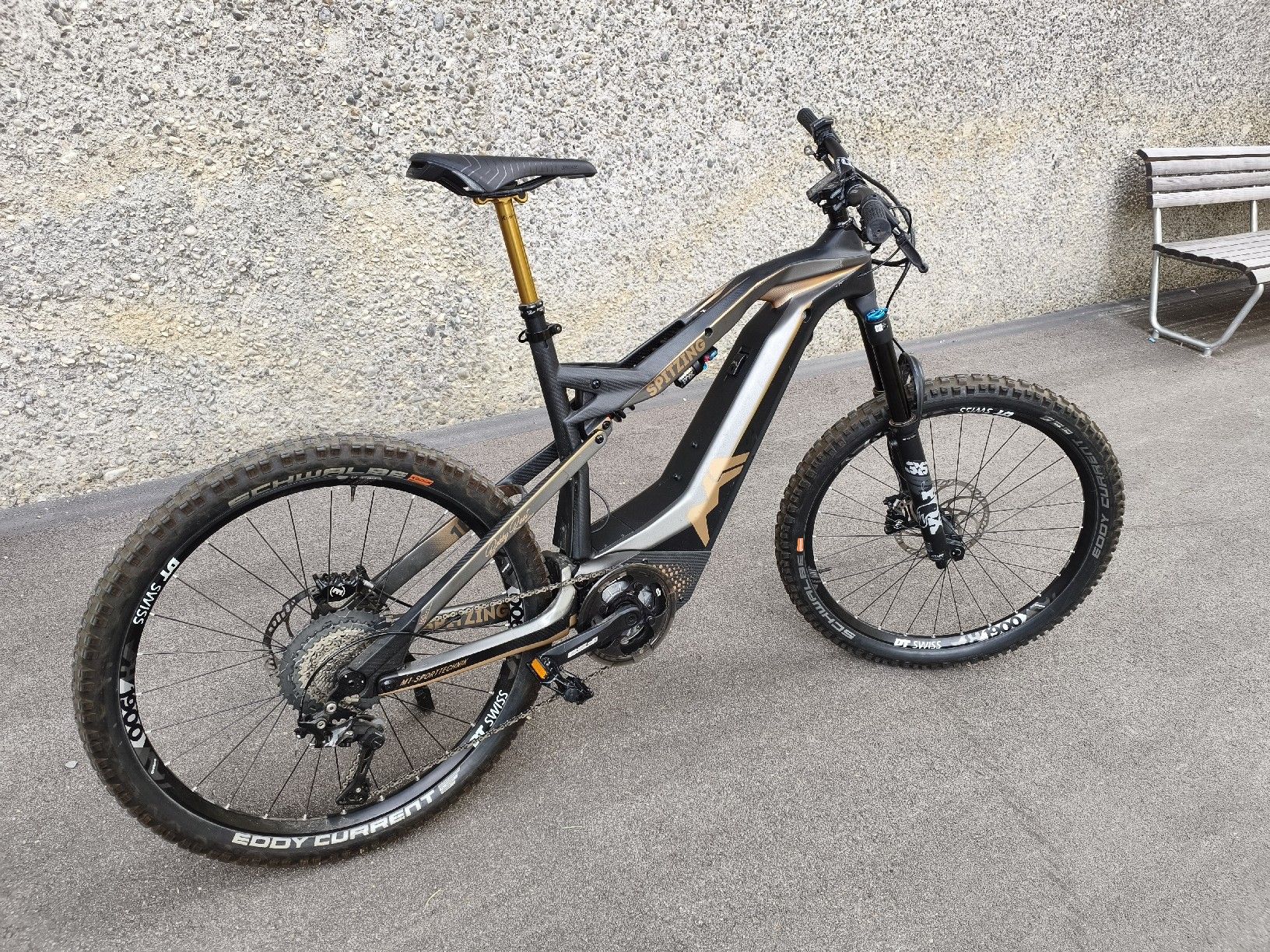 Biciclette: E-bike Spitzing Bobby Rood Edition Grösse L – Usato da Zürich venduto da luc_mf5d 7