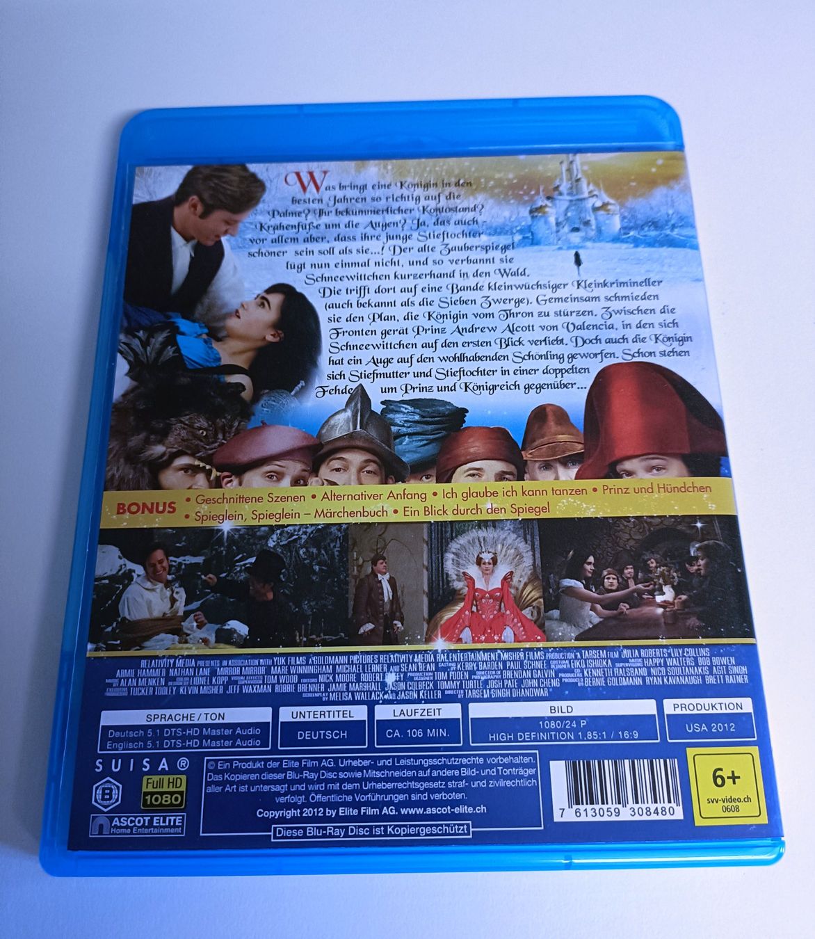 Tutti i DVDs: Spieglein Spieglein: Wahre Geschichte von Schneewittchen – Usato da Köniz venduto da Movieportal007 1