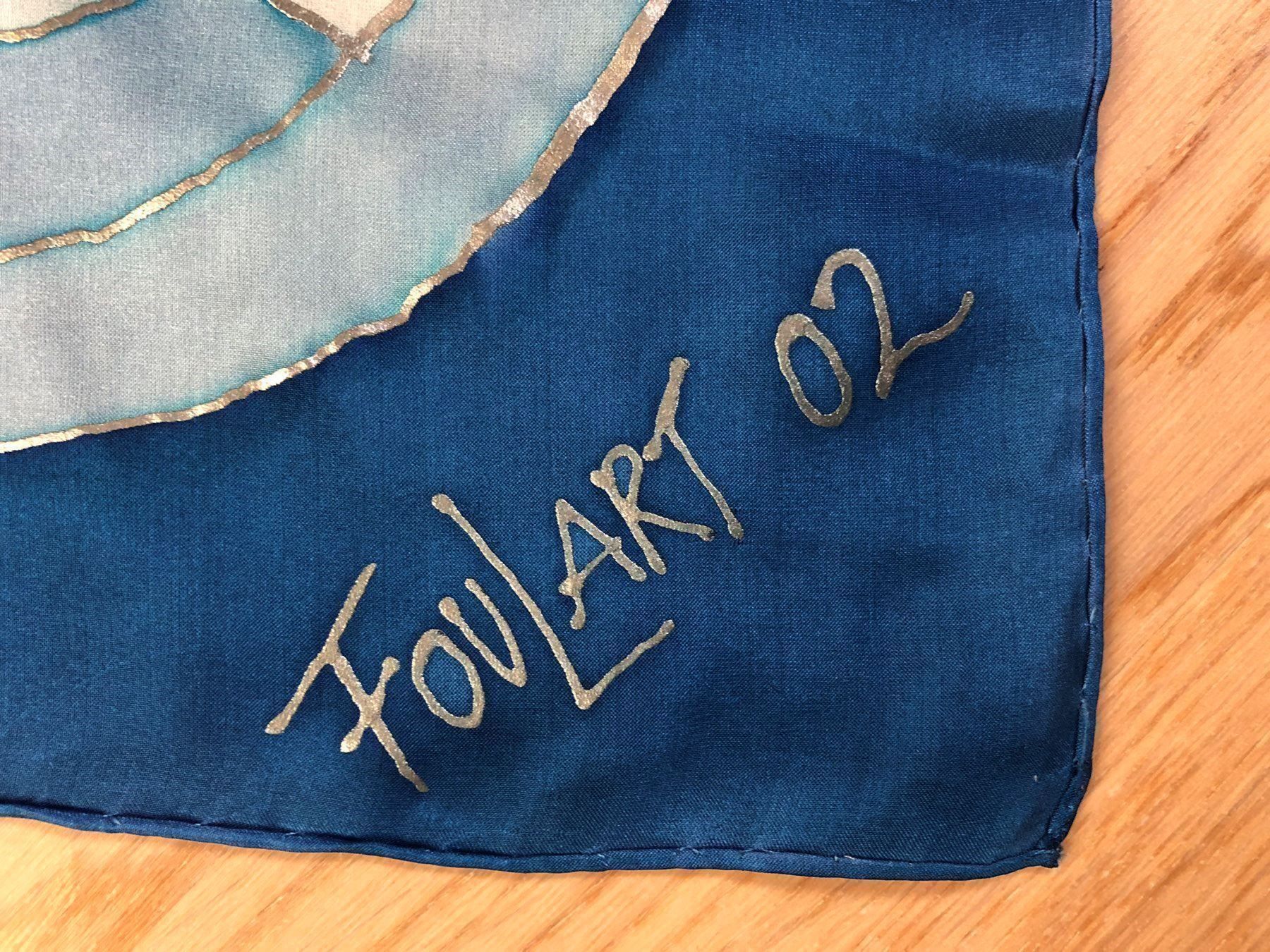 Foulards, Tücher & Schals: Wunderschöner Vintage Seide Foulard – Neu (gemäss Beschreibung) aus Winkel von Luxtime 6