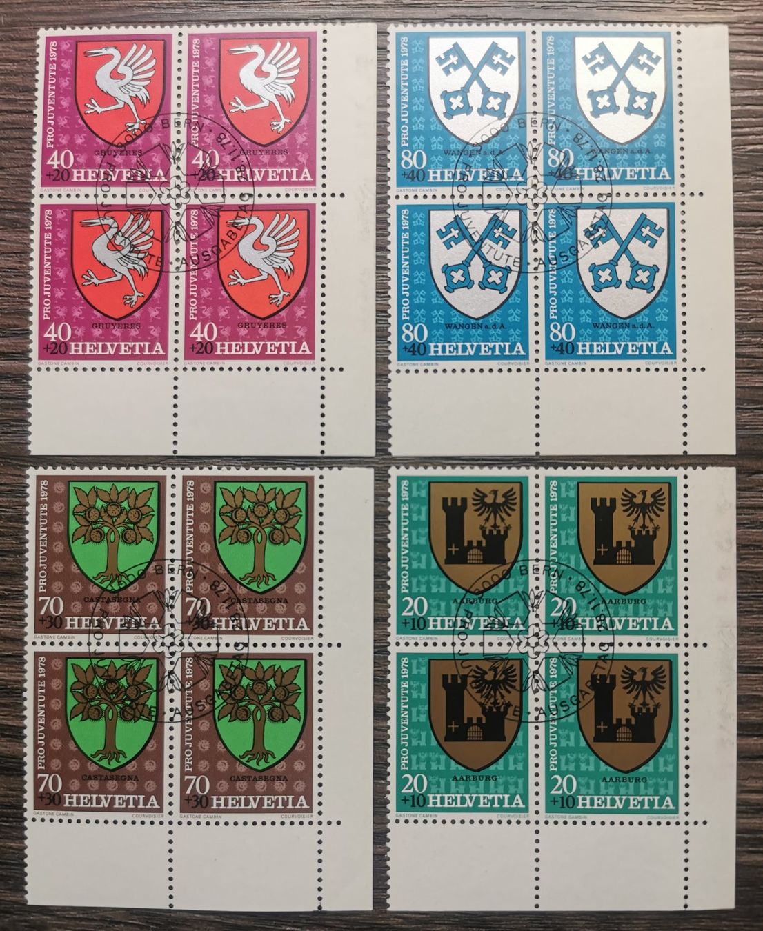 Alle Briefmarken: TR05 Timbre Suisse 1978 – Gebraucht aus Cousset von Patrick_Collections