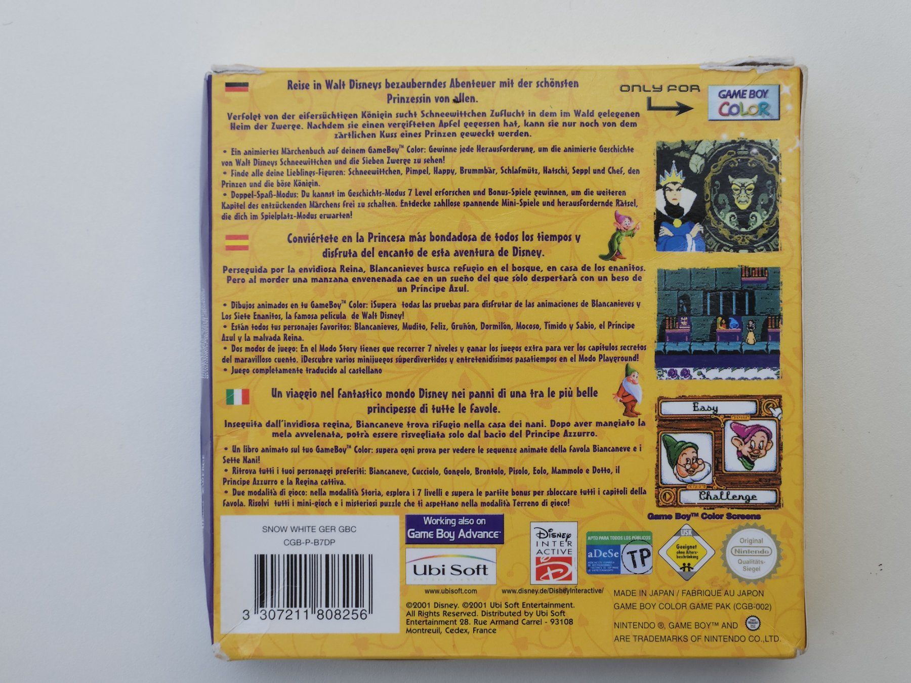 Nintendo Jeux: Schneewittchen Und Die Sieben Zwerge - GBC – D'occasion à Autigny par zel_gvl5 1