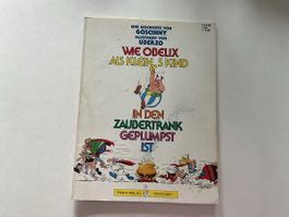 Asterix Comic Wie Obelix als kleines Kind, guter Zustand