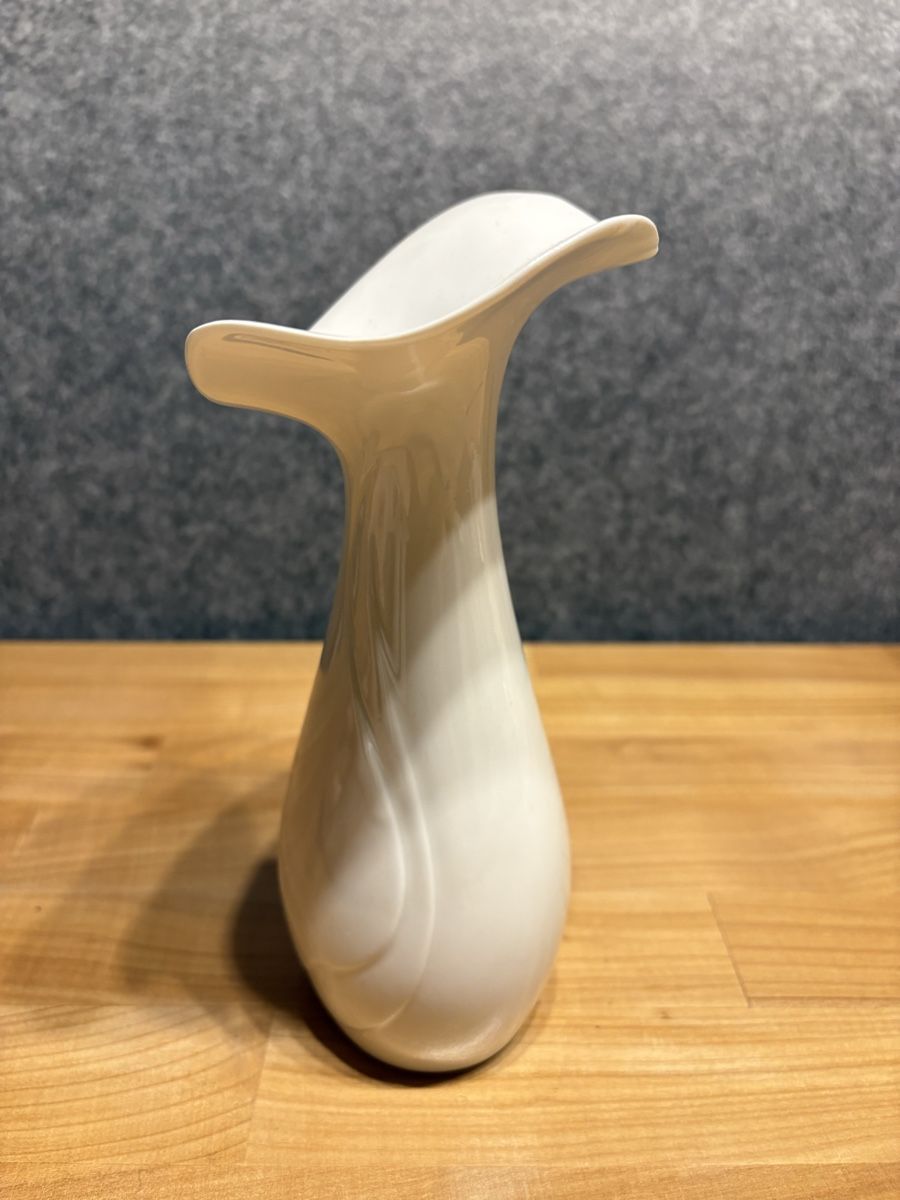 Vasi & Recipienti: Blumenvase Keramik weiss – Nuovo (secondo la descrizione) da Rümlang venduto da euqinom16 1