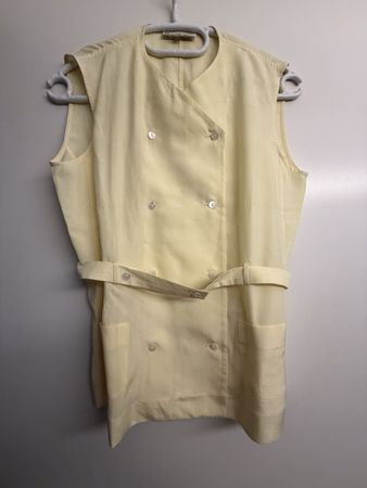 Jil Sander Seide Top gelb creme Gr 36 (S) neuwertig