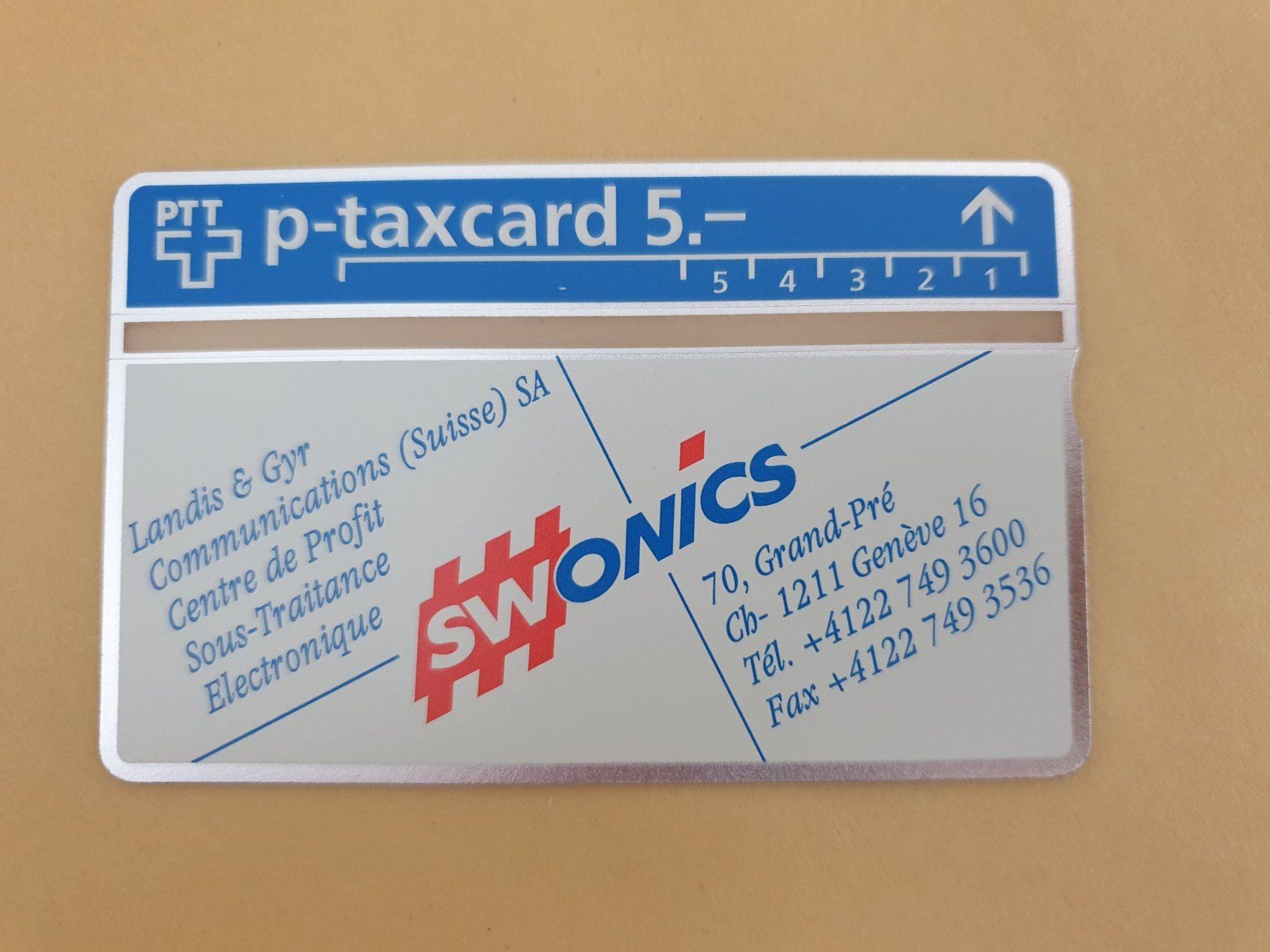 Schede telefoniche: L&G Swonics 310L ungebr – Usato da Rain venduto da chesz