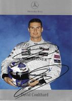 Coulthard, McLaren 2002 original signiert!