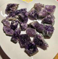 20 Stk. Amethyst Stufen 1kg