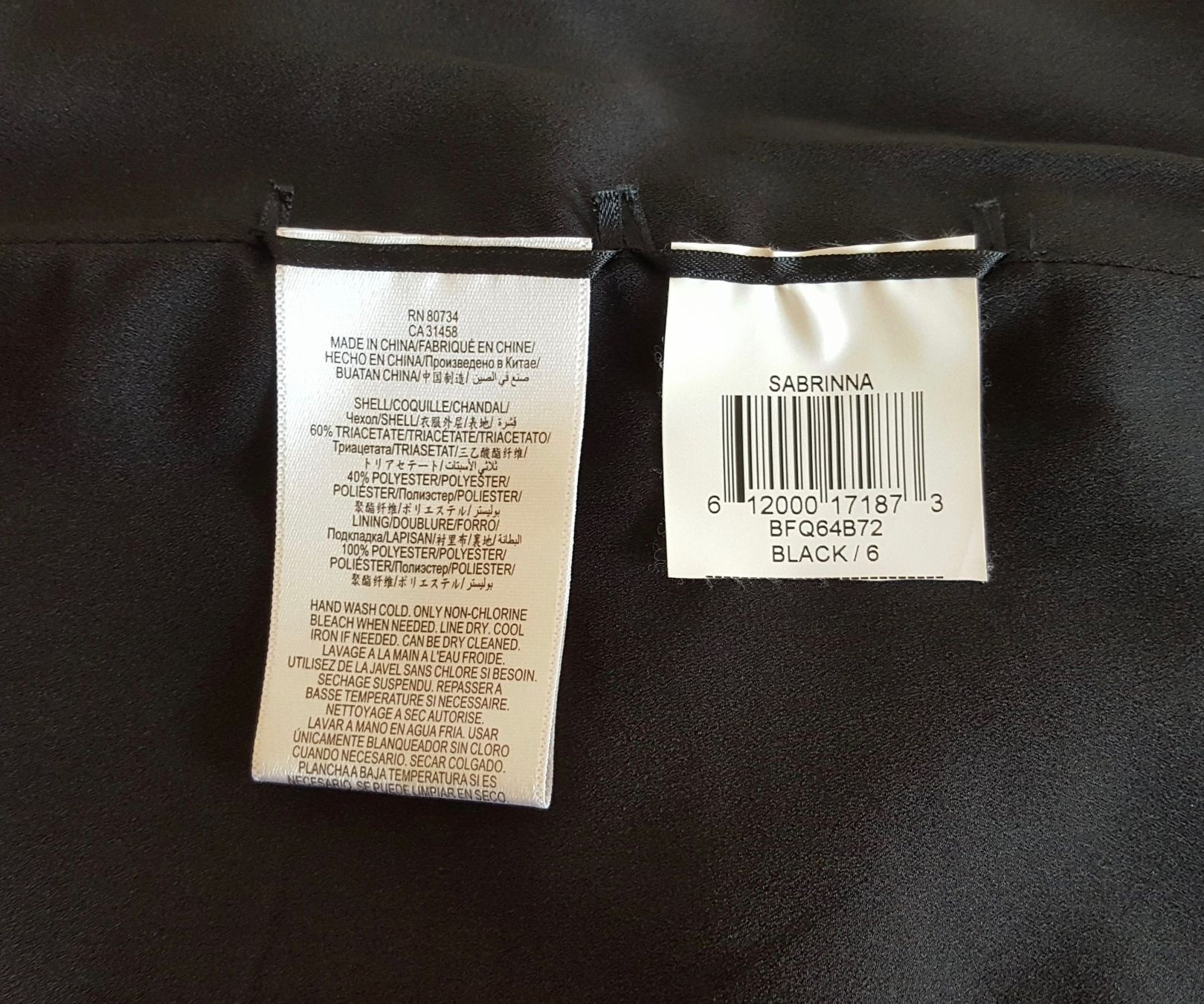 Vestiti: BCBG Max Azria Black Strapless Bow dress 36 – Usato da Founex venduto da sweetcouture 7