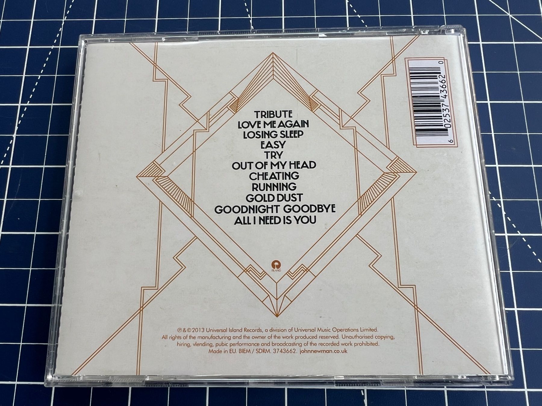 CDs: John Newman – Tribute – Gebraucht aus st.gallen von sophiephie 2