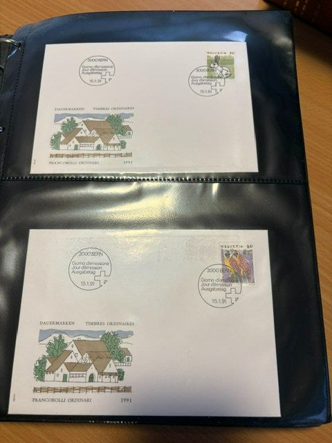 Alle Briefmarken: Suisse 1991 - Collection complète – Neu (gemäss Beschreibung) aus Palézieux von MyriamEdward