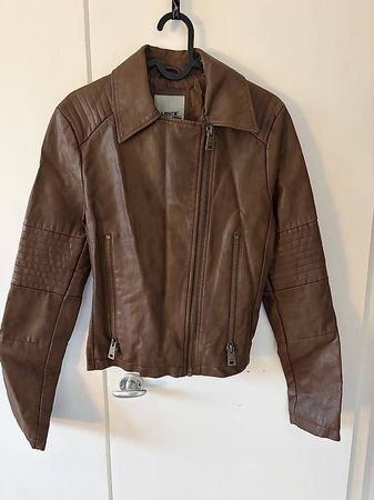 LEVI'S Lederjacke braun