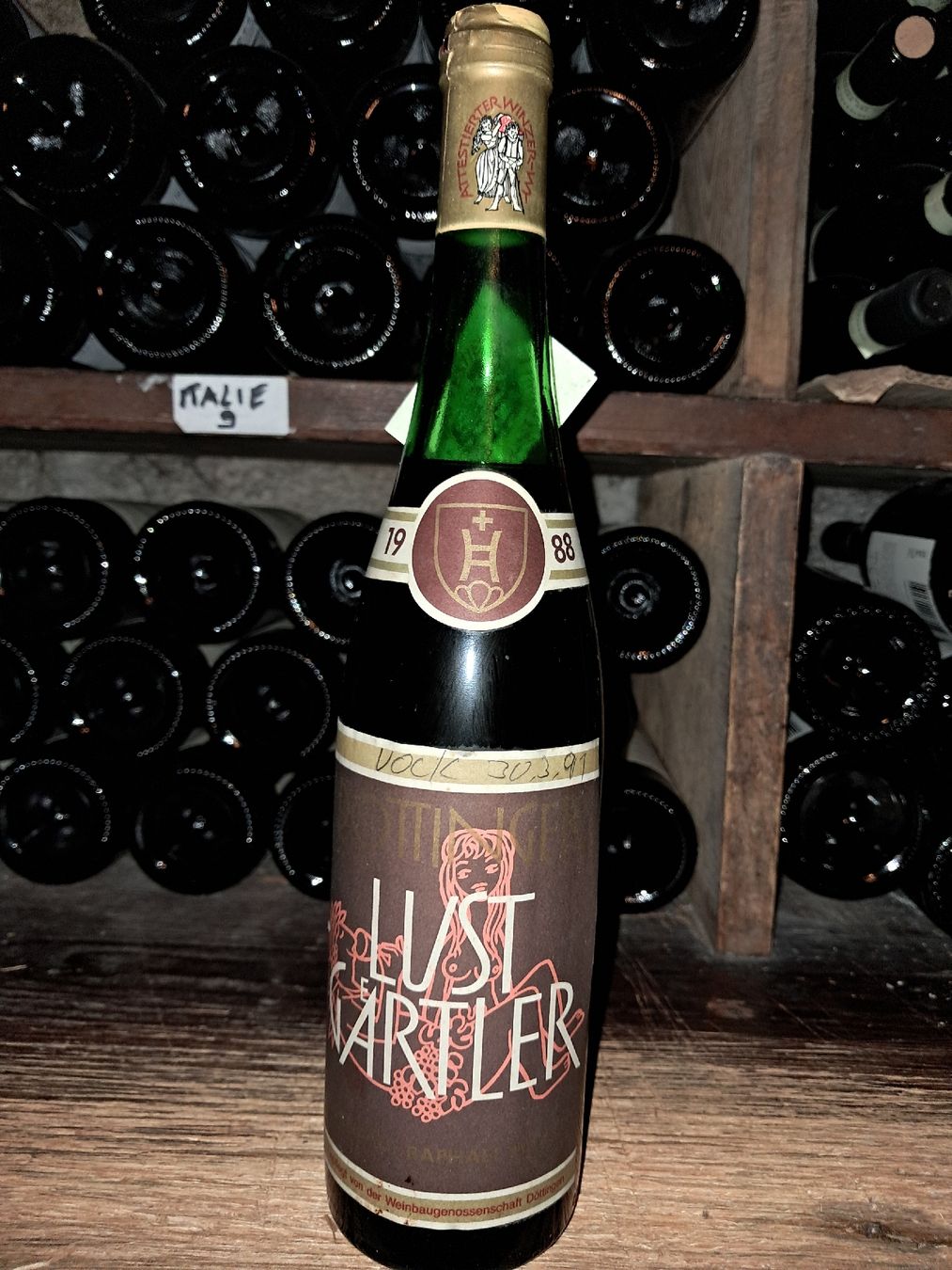Vino: Dottinger lust gartler 1988 – Nuovo e nell'imballaggio originale da Le locle venduto da juliensaran