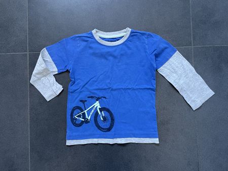 Shirt langarm Gr. 104 Blue Seven