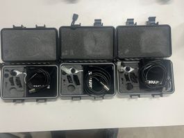 3 Stück Shure WL51B Nieren Lavalier Mikrofone