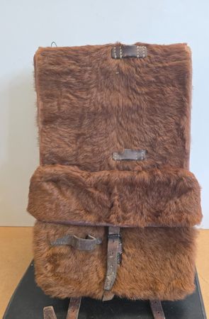 Original antiken Schweizer Militär-Tornister („Affe“)