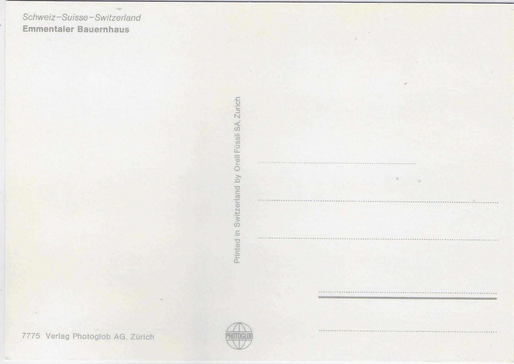 Foto & Immagini: Emmentaler Bauernhaus – Antico da Ettingen venduto da Kartenplanet 1