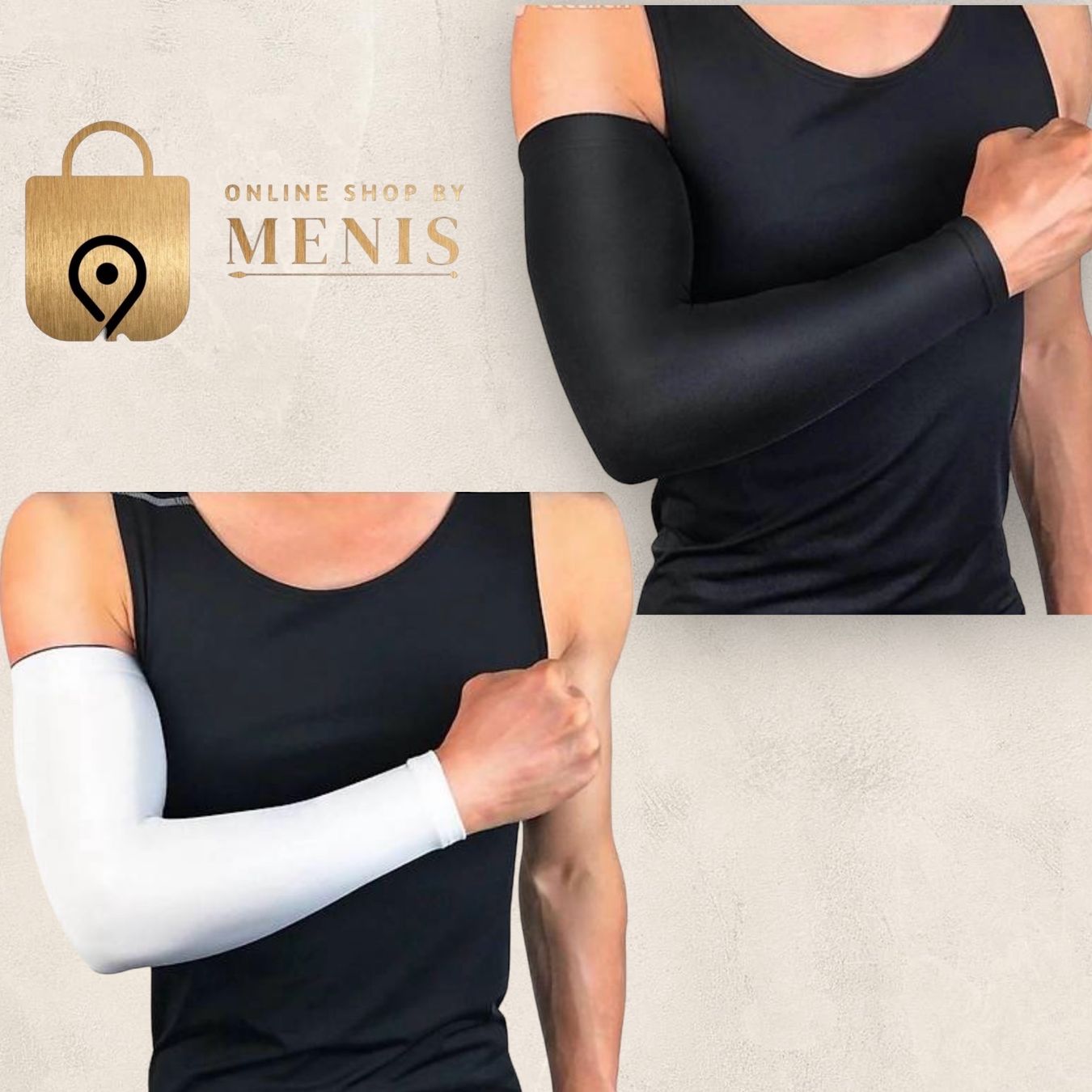 Sonstige Kleidung & Accessoires: Armstrumpf Kompressions Sport Sleeve in Weiss oder Schwarz – Neu und originalverpackt aus Balsthal von Menis-Shop2 1