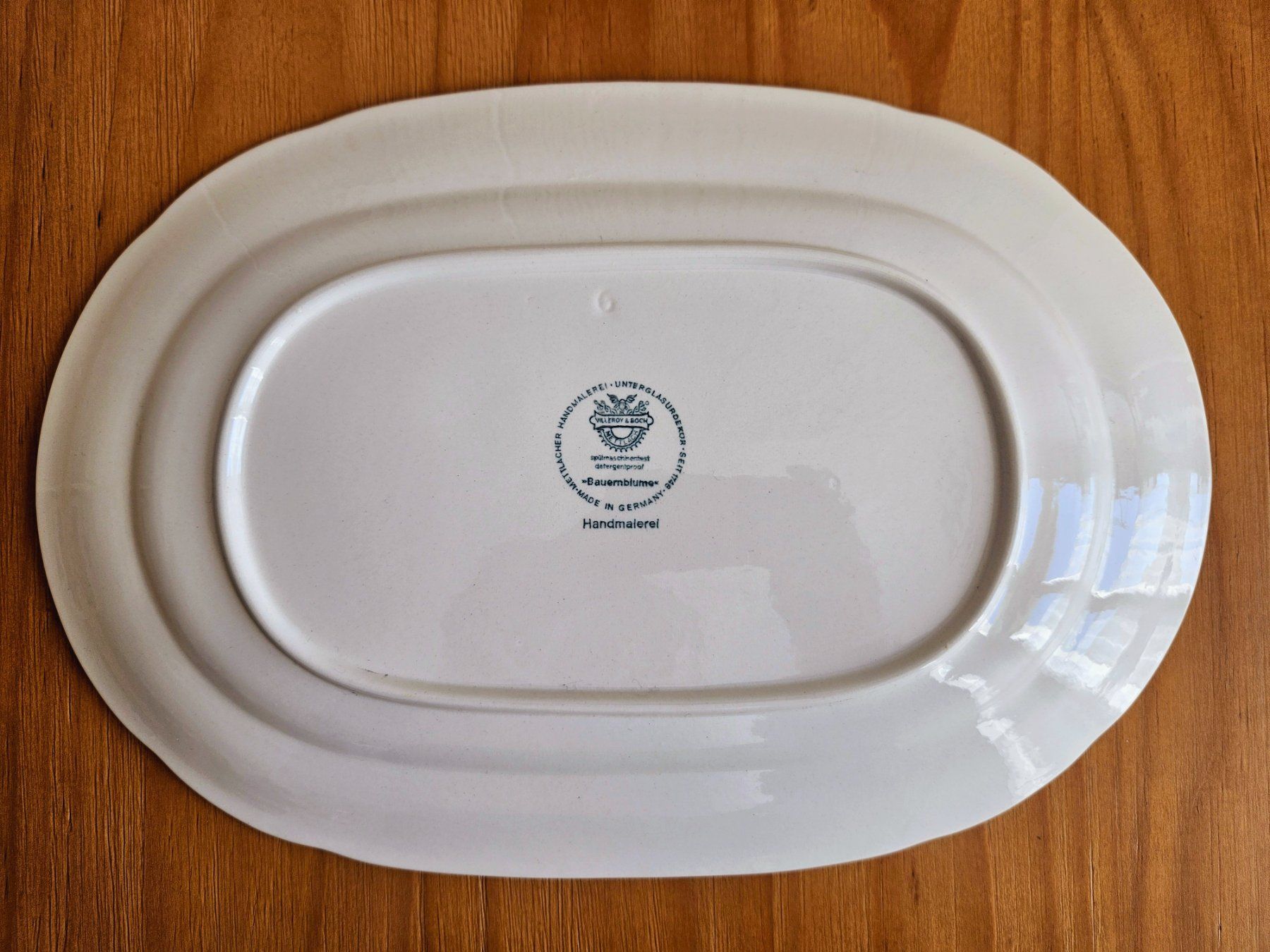 Villeroy & Boch Servierplatten: Villeroy & Boch Bauernblume Servierplatte Plat – Gebraucht aus St-Aubin-Sauges von melisaande 1