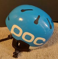 POC Auric Cut SPIN Skihelm Kinder blau XS/S 51-54 cm
