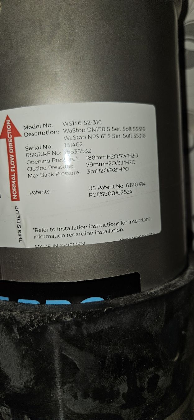 Tutti gli attrezzi: Wapro Wastop Rückschläge ventil – Nuovo (secondo la descrizione) da Baar venduto da Vel...Baar45 5