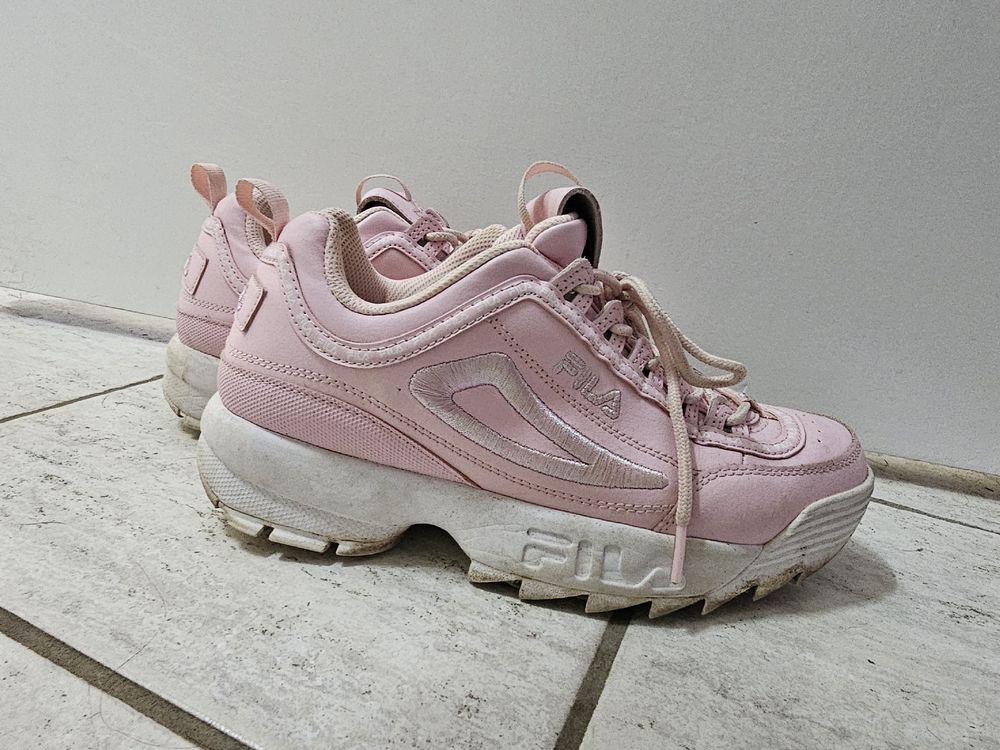 Fila Disruptor II – Rosa Chunky Sneaker (Gebraucht) in Neudorf für CHF ...