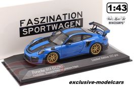 PORSCHE 911 (991) GT2 RS Weissach Paket 2018 1:43 Minichamps
