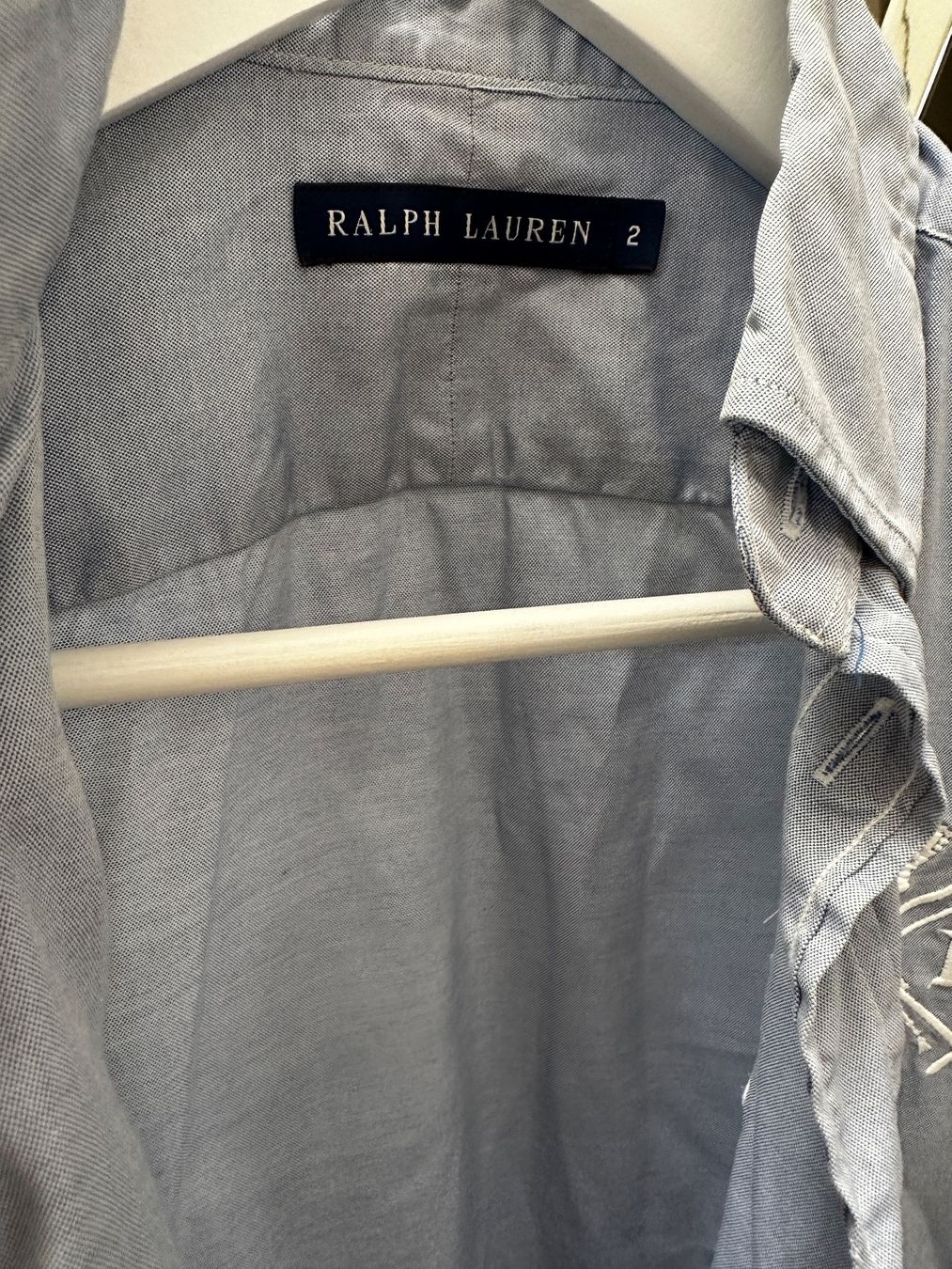 Ralph Lauren Camicette: Ralph Lauren Bluse Damen hellblau in Gr. 2 – Usato da Rothrist venduto da moreno_81 3
