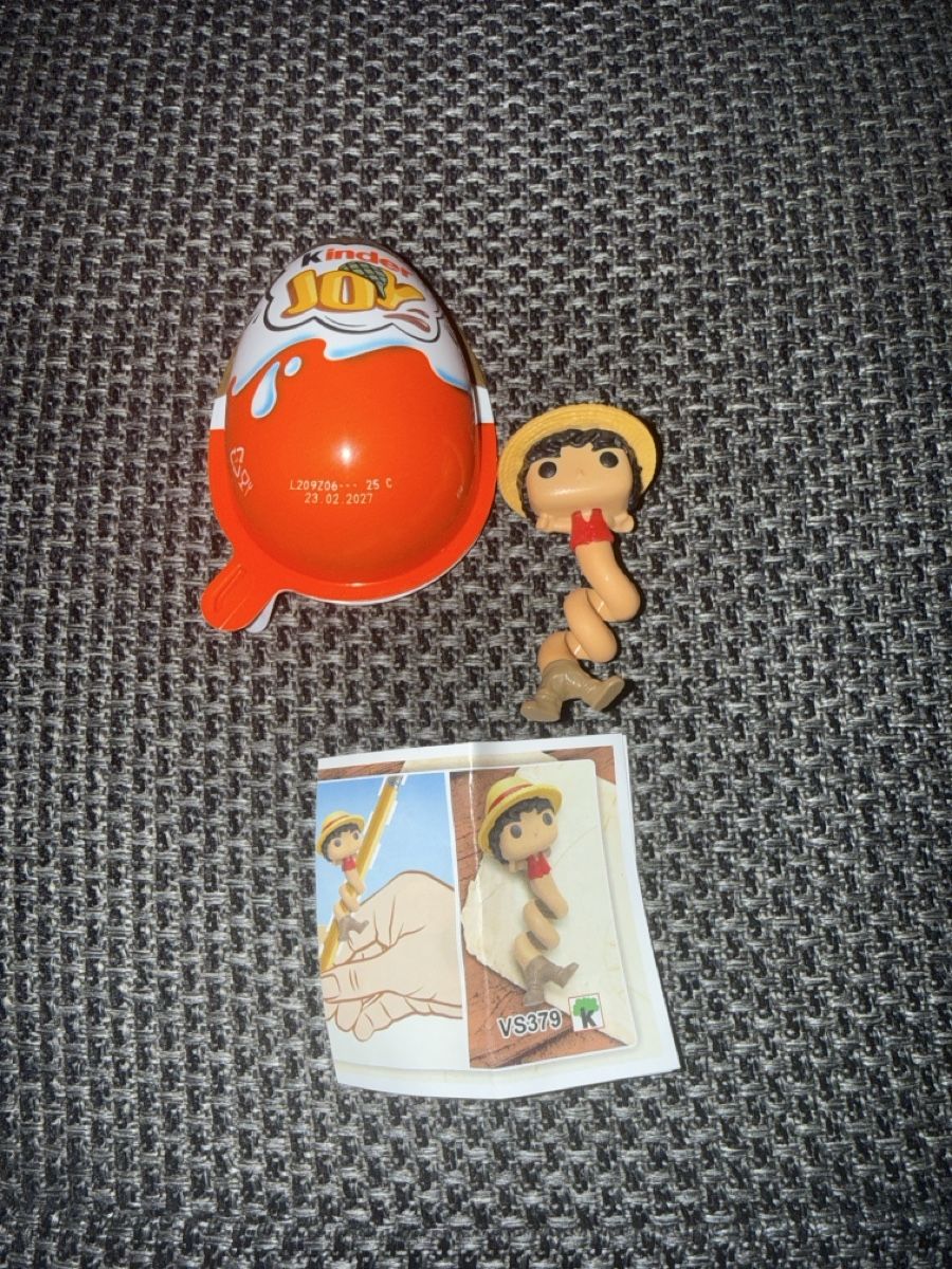 Funko Statuette: Kinder Joy Figur One Piece VS379 neu mit Beipackzettel – Nuovo (secondo la descrizione) da Kloten venduto da Stella_8302