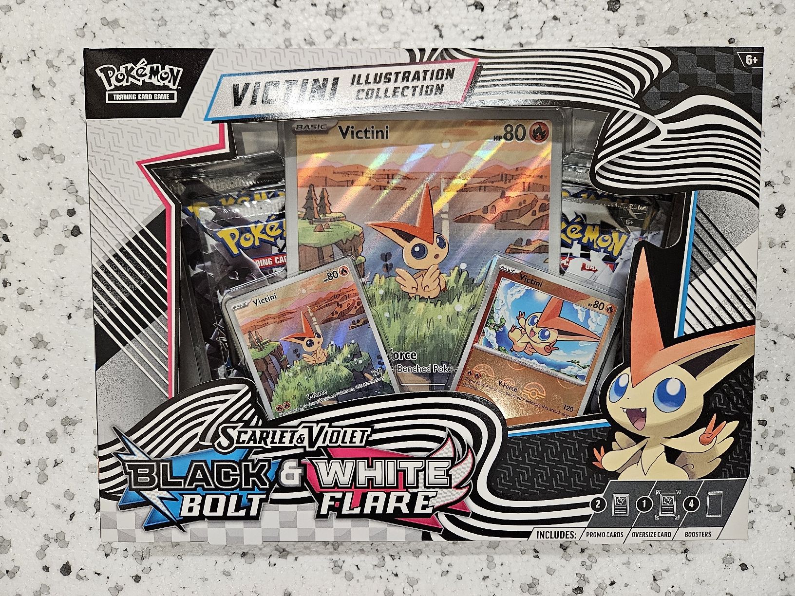 Pokémon Carte collezionabili: Pokemon Victini Illustration Collection Black & White ENG – Nuovo e nell'imballaggio originale da Bern venduto da Ciprofloxacina