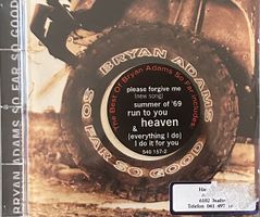 CD Bryan Adams So Far So Good Best of Album gebraucht