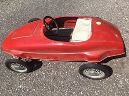 tretauto, junior corsa rennwagen aus den 60 er jahren