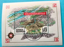 Briefmarken aus Österreich KSZE-Konferenz GESTEMPELT 