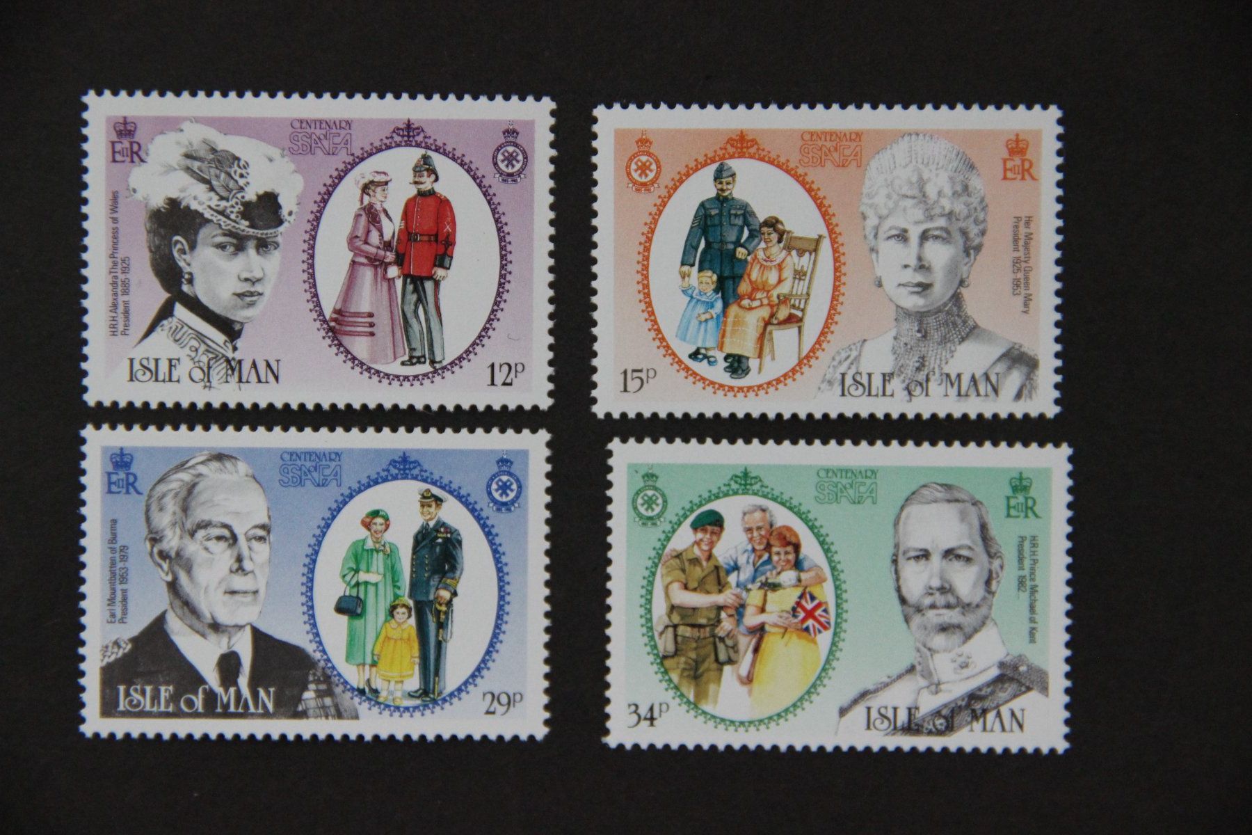 Tous les timbres: Isle of Man 1985 - Centenary SSAFA** – Neuf (Voir description) à Jona par Southafrica07