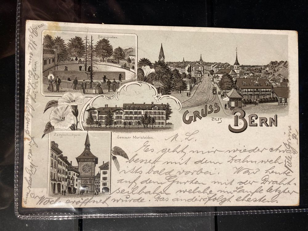 Schweiz 1899 AK Gruss aus Bern nach Weinfelden | Kaufen auf Ricardo